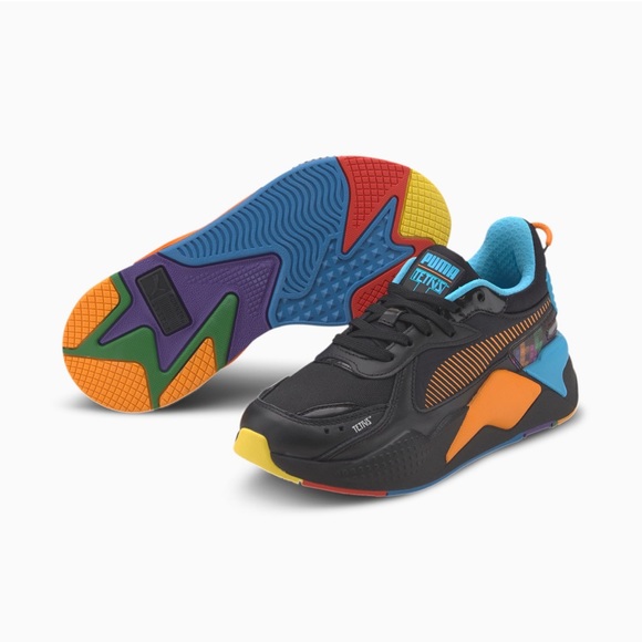 PUMA x TETRIS RS-X Kids' Shoes - Picture 4 of 11